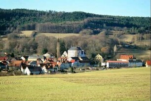 Ortsansicht von Süd mit Schloss