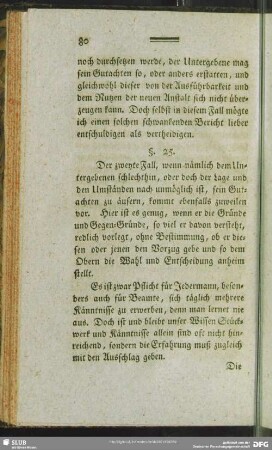§. 25. [Non omnia possumus omnes]