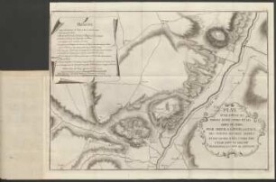 Plan D'Une Partie Du Terrain Entre Lerida Et Les Bords De L'Ebre, Pour Servir A L'Inzelligence Des Marches Des Deux Armées, Et Des Lignes Exécutées Par César Dans Le Dessein Dénfermer Le Camp De L'Ennemi