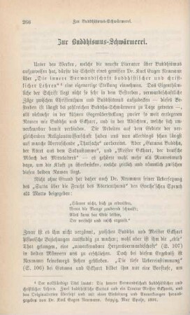 266-275 Zur Buddhismus-Schwärmerei