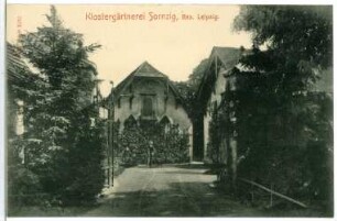 Sornzig. Klostergärtnerei