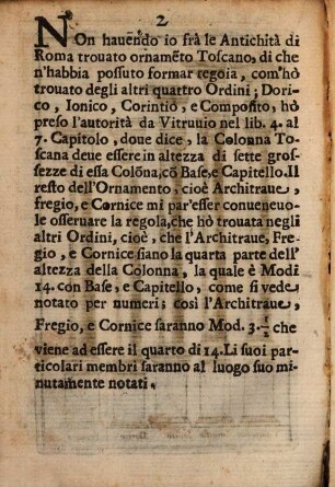 Regola delli cinque ordini d'Architettura