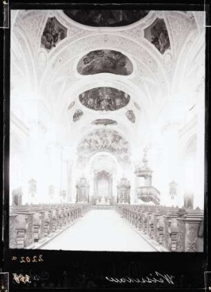 Klosterkirche; Inneres gegen Osten