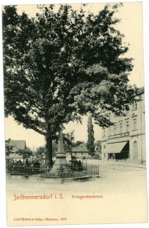 Seifhennersdorf. Kriegerdenkmal