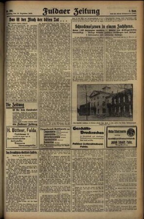 Dritte Ausgabe vom Samstag, den 14. Dezember 1929.