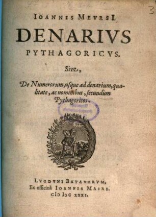 Denarius Pythagoricus