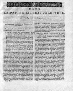 1803-08-26 : 25. Stück