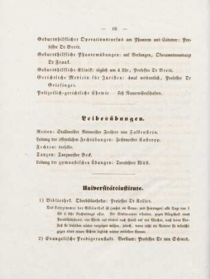 16, Leibesübungen