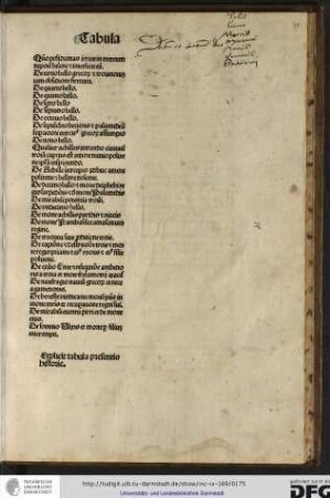 Explicit tabula presentis historie.