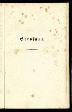 Gervinus