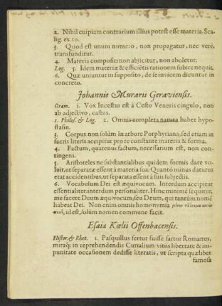 Esaiae Koelii Offenbacensis.