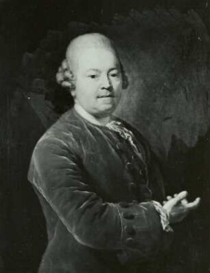 Bildnis des Hofhistoriographen Johann Gottlieb Boehme