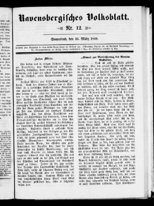 Ravensbergisches Volksblatt