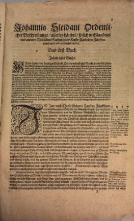 Warhaffte eigentliche und kurtze Beschreibung aller fürnehmen Händel ... in Glaubens- und and. weltl. Sachen ... unter d. Regierung Caroli V.