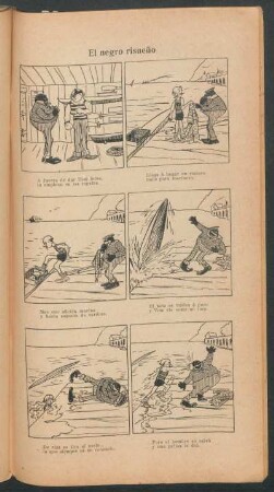 El negro risueño - [Cómic]