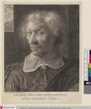 Me. Guido Patin doctor medicus parisiensis medicus et professor Regius; [Guy Patin]