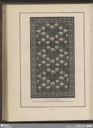 Vorhang in Batiktechnik