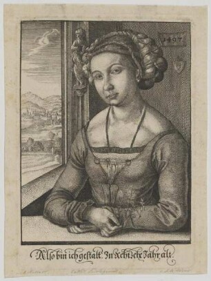 Bildnis der Catharina Fürleger