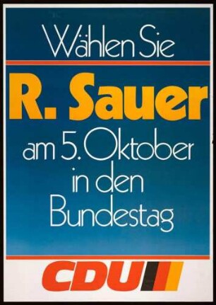CDU, Bundestagswahl 1980