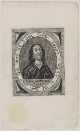 Bildnis des Casparvs Ioachimvs â WestphalBildnis Caspar Joachim von Westphal