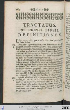 Tractatus De Curvis Lineis.