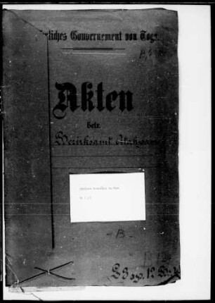 Grenzlegung der Bezirksgrenzen zwischen den Bezirken Atakpame und Misahöhe