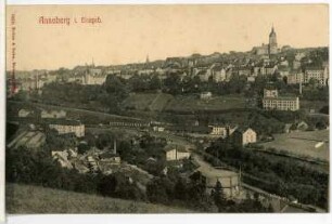 Annaberg. Blick auf Annaberg