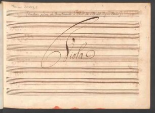 6 Overture de Divertimenti a due Violini, Viola, e Basso Del Sign: Zani