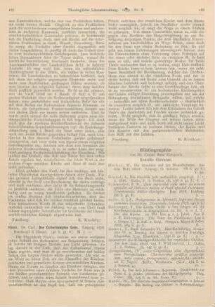 187-188 [Rezension] Hase, Carl, Des Culturkampfes Ende