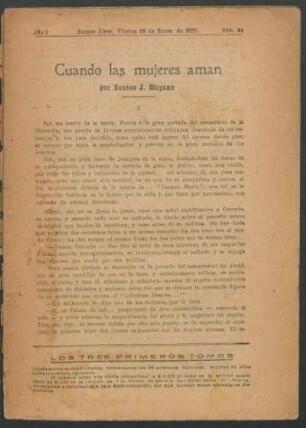 1920006400: Cuando las mujeres aman