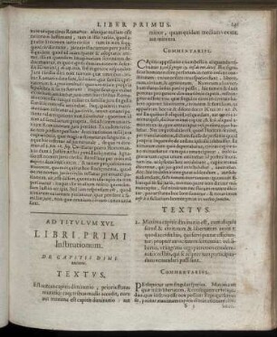 Ad Titulum XVI. - Ad Titulum XXVI.