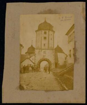 Pleinfelder Tor, Ellingen: Ansicht