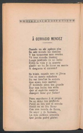 Á Gervasio Mendez