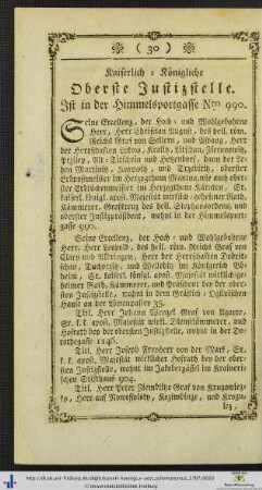 Kaiserlich-Königliche Oberste Justiz-Stelle.