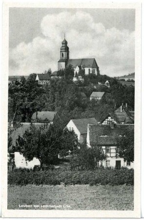 Leuben. Blick auf Leuben