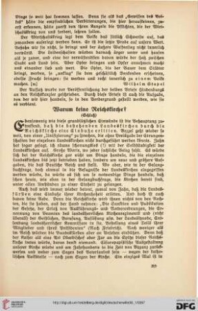 30: Warum keine Reichskirche?, [2]