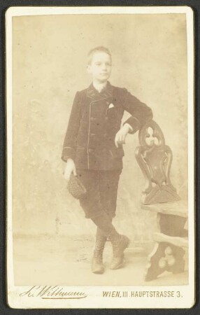 Wenzelburger, Adolf Karl (1879-1959) als Realschüler