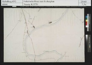 Gegend von Großvoigtsberg mit dort befindlichen Grubenbauen