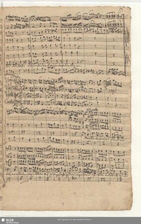 Aria: Mein Saitenspiel ist Lieder voll