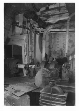 Industrie-Kraftwerk. Kondensator Maschine 1 : Lauta (Niederlausitz). Industrie-Kraftwerk. Kondensator Maschine 1
