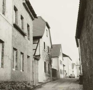 Ansicht mit Gehöften