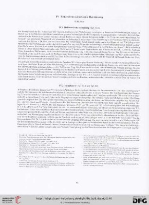 IV. Rekonstruktion der Bauphasen