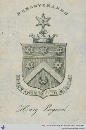 [Provenienz]: Layard, Austen Henry