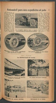 Automóvil para una expedición al polo