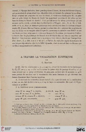 20: À travers la vocalisation égyptienne, [5]
