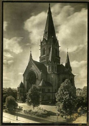 Apostelkirche, protestantische Kirche. Vollendet 1904