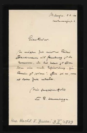 Brief an Ferruccio Busoni : 02.09.1900