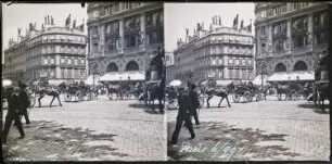 Paris. Boulevard Haussmann