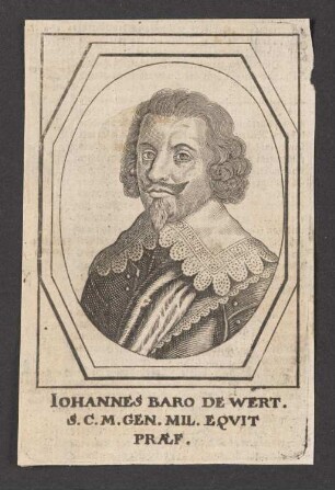 Porträt Johannes von Werth (1591-1652)