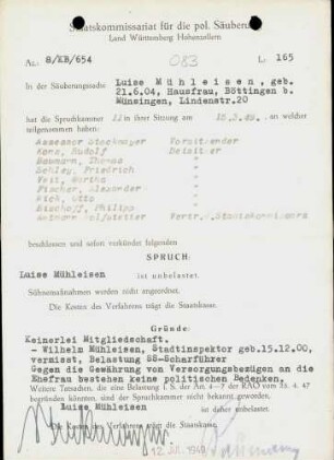 Mühleisen, Luise